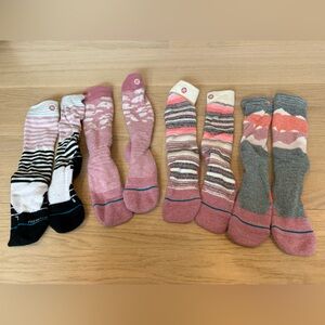 4 x women’s Stance snow socks